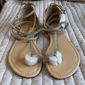 Just Fab Gladiator Wrap Sandals